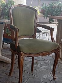 poltrona in legno