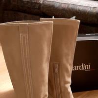 Stivali texani donna Nero Giardini camoscio n. 39