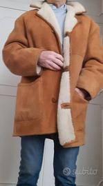 Shearling originale montone scamosciato 