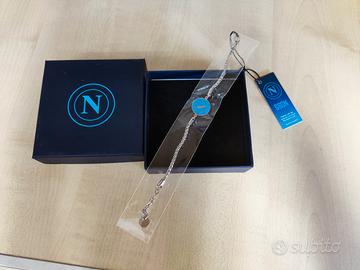 Bracciale Ufficiale SSC Napoli con logo "N" 