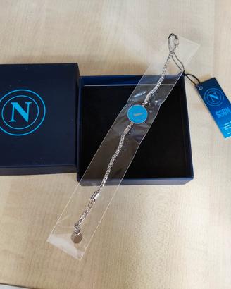 Bracciale Ufficiale SSC Napoli con logo "N" 