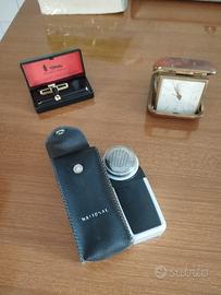 2 rasoio e orologio vintage 