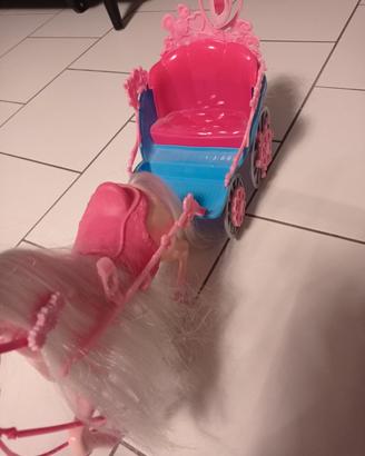 carrozza e cavallo per bambola 