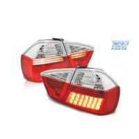 FANALI BMW E90 05-08 LED ROSSO CROMATO 4 PORTE