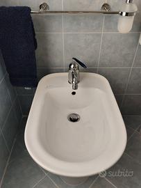 bidè sanitario bianco lucido