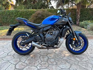 Yamaha MT07 Icon Blue