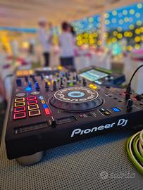 Pioneer XDJ-RX2, console con borsa e decksaver