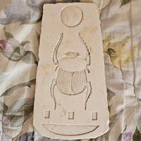 Bassorilievo Decorativo Scarabeo Sacro Egizio