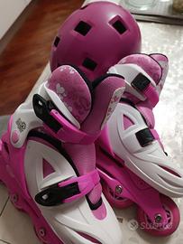 pattini con caschetto