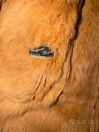 Pelliccia Lapin color miele originale