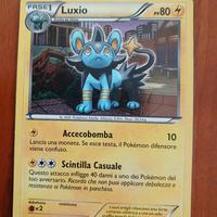 Carte Pokemon Luxio holo e Luxio reverse 
