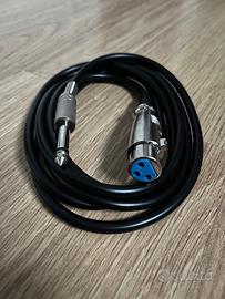 Cavo spina Jack a XLR