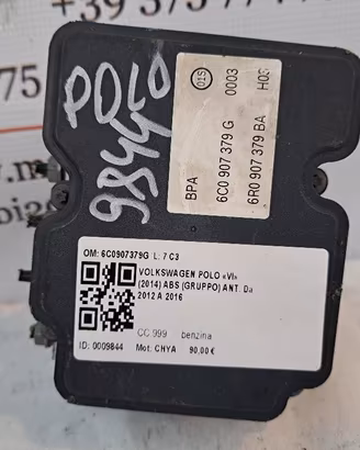 ABS VOLKSWAGEN Polo 5° Serie 6C0614517RBEF CHYA b