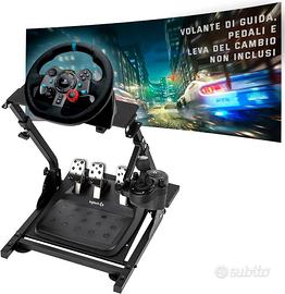 G923 completa di supporto volante e pedaliera