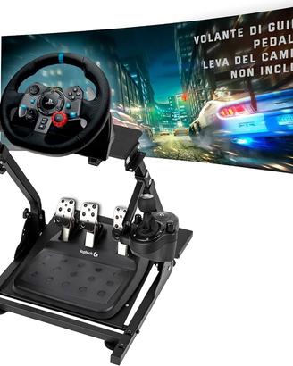 G923 completa di supporto volante e pedaliera