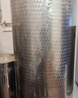 serbatoio inox 500 e 300 litri
