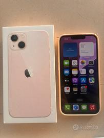 telefono iphone 13 rosa 128 gb 100% funzionante