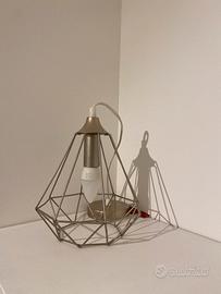 lampadario dorato