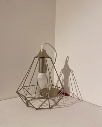 lampadario dorato