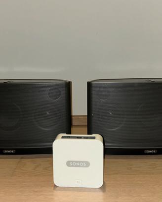 Coppia casse audio SONOS PLAY 5+ SONOS BRIDGE