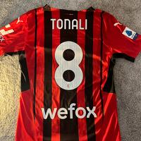 Maglia AC Milan Sandro Tonali PREPARATA (2022)