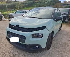 Citroen C3 1.2 benzina anno 10-2018 incidentata