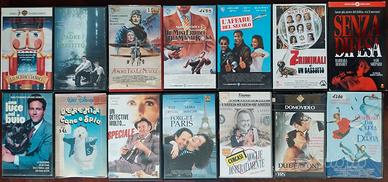 Lotto 36 VIDEOCASSETTE VHS ex noleggio ANNI 80-90
