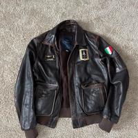 Giacca in pelle aeronautica militare