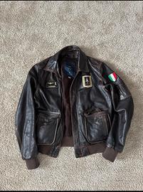 Giacca in pelle aeronautica militare