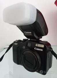 CANON PowerShot G11 + Speedlite 270EX