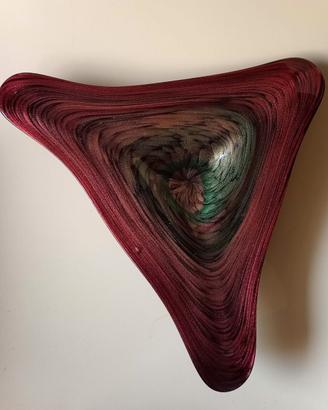 Portafrutta vetro di Murano, anni ’50–’70 Seguso