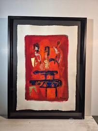 Quadro ad olio Alfonso Borghi