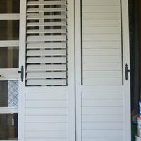 PERSIANE IN ALUMINIO CON LAMELLA ORIENTABILE,SCURI