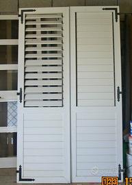 PERSIANE IN ALUMINIO CON LAMELLA ORIENTABILE,SCURI