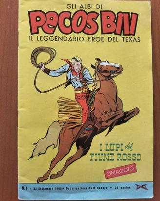 FUMETTI PECOS  BILL  ii n: 1 , e  n. 2