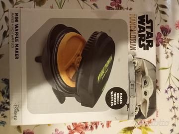 Piastra mini elettrica waffle Star wars
