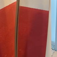 Specchio unghia anni '70 bianco avorio 