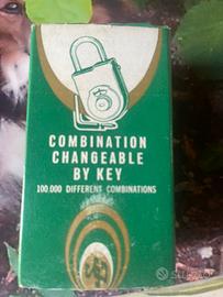 Lucchetto 1969 Sargent & Greenleaf modello 8077