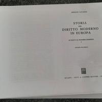 storia del diritto moderno in Europa 