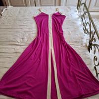 abito lungo con spacco