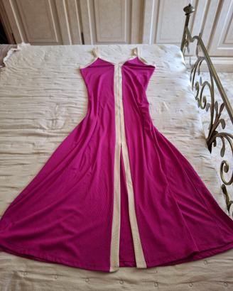 abito lungo con spacco