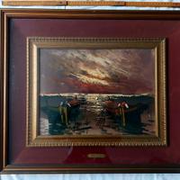 Quadro olio su tela Aldo Pironti