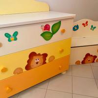 Cameretta Bimbi Azur Savana Leone