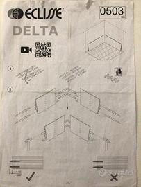 4 Angoli esterni - Battiscopa Delta ECLISSE