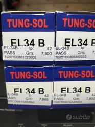 Valvole TUNGSOL EL 34B  			