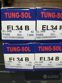 Valvole TUNGSOL EL 34B
