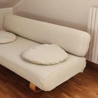 divano letto Ikea Allerum 200x90 beige / panna