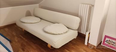 divano letto Ikea Allerum 200x90 beige / panna