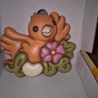 thun Formella Uccellino Su Scritta Love 