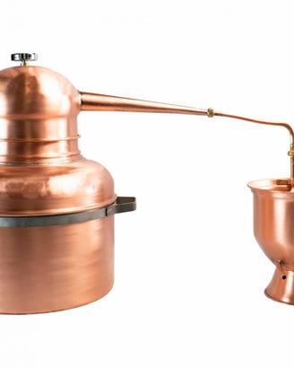 Alambicco 30 litri in rame serpentina professional